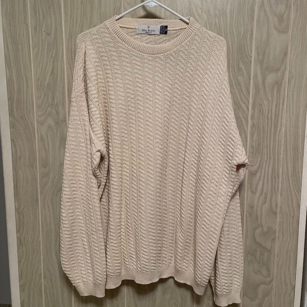 BILL BLASS MENS WEAR  SWEATER XLARGE